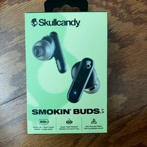 Skullcandy Smokin' Buds XT Wireless Earbuds - Black